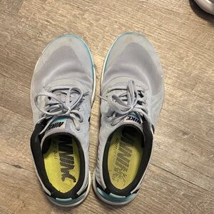 Nike Gray and Black Running Shoes